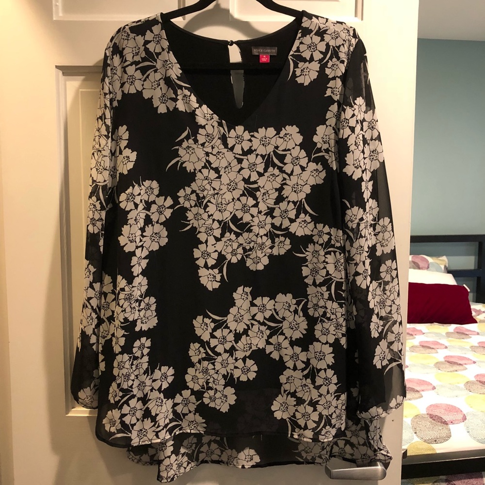 Vince Camuto Floral Tunic